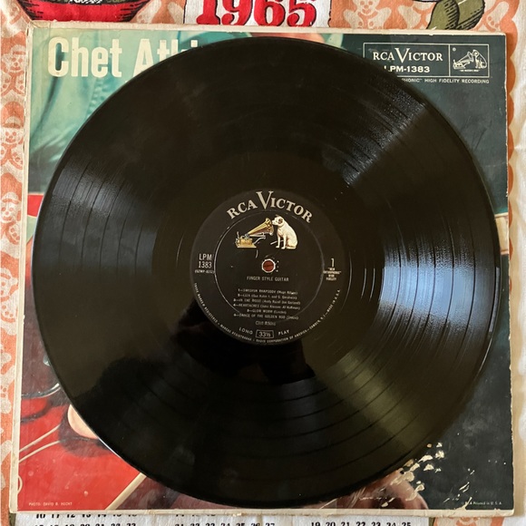 Chet Atkins LP-Finger Style RCA - Picture 3 of 4